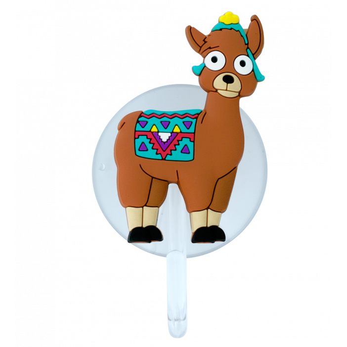 Crochet ventouse - Ani-holder Lama