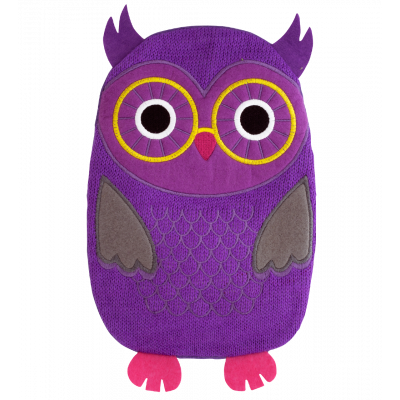 Hot water bottle - Hotly - Purple Owl