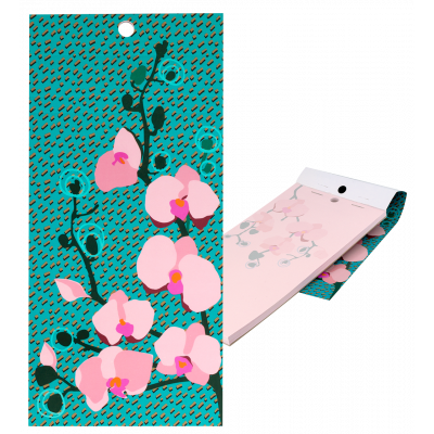 Bloc note magnétique - Carnet Formalist - Orchid Blue