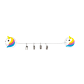 4 Saugnapf Clips- Ani-clip