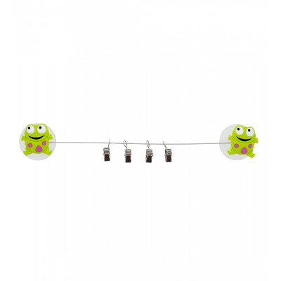 4 suction cup clips - Ani-clip - Frog