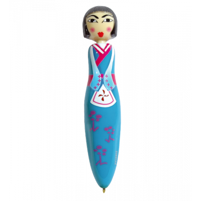 Stylo rétractable - Girl Pen