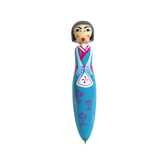 Retractable ballpoint pen - Girl Pen