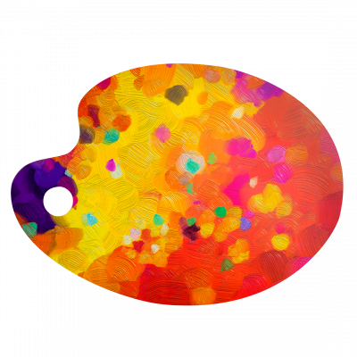 Set de Table - Epreuve d'artiste - Orange