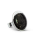 Bague en verre soufflée - Galet Medium Paillettes