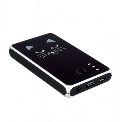 Batterie externe nomade 5000mAh - Get The Power 2 - Black Cat