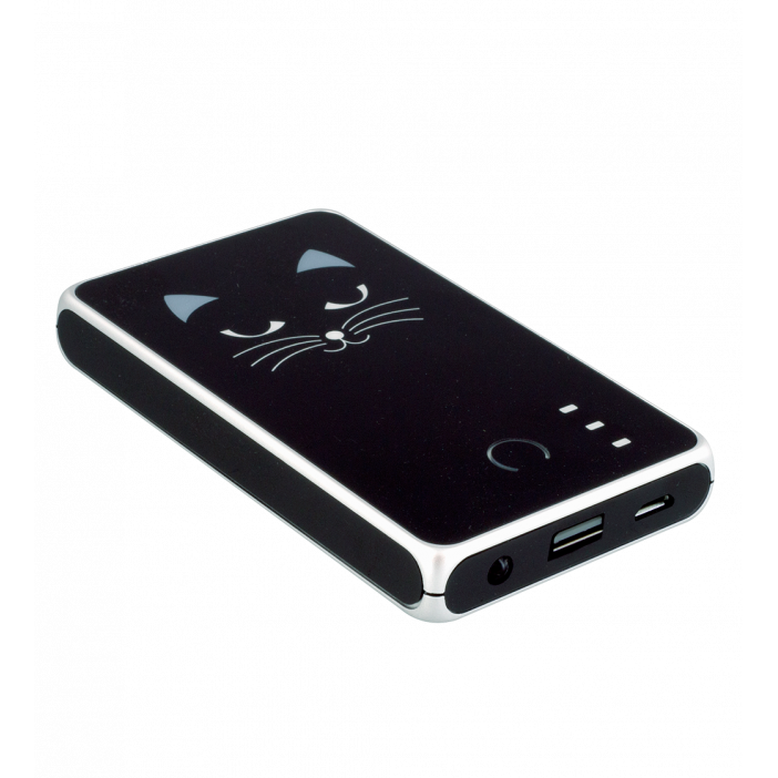 Batterie externe nomade 5000mAh - Get The Power 2 Black Cat