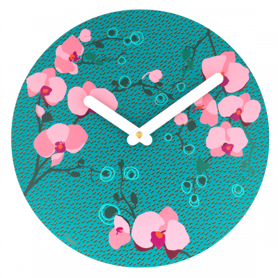 Horloge - Happy Time - Orchid Blue