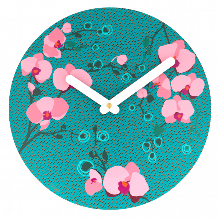 Horloge - Happy Time Orchid Blue