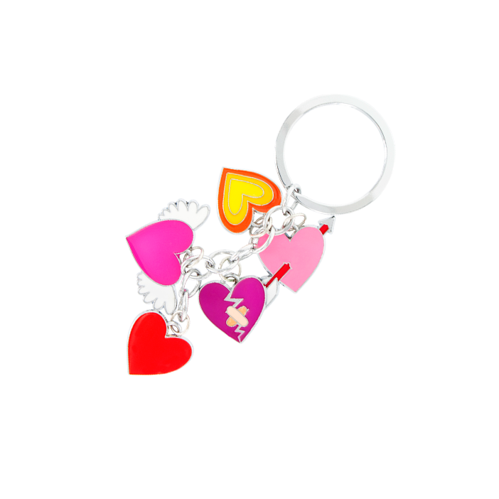 Porte clés - Charms Cœur