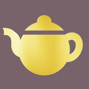 Théière Gold