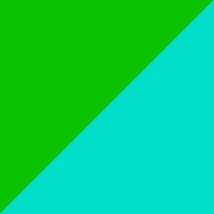 Vert / Turquoise