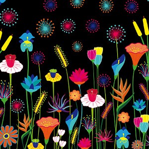 Jardin fleuri