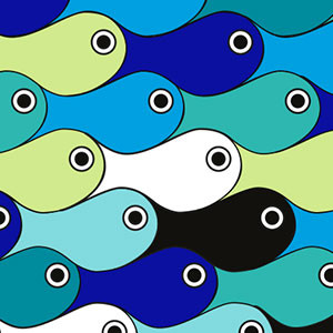 Blue fish