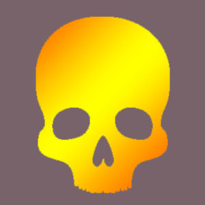 Gold Skull