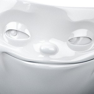 Grinning
