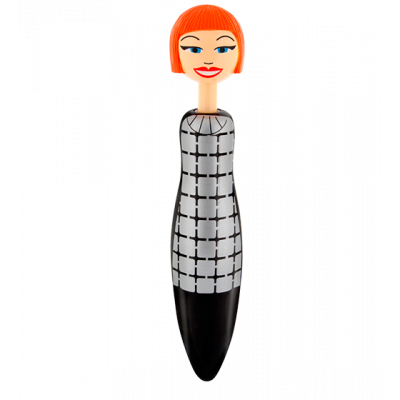 Stylo rétractable - Fashion Girl Pen Argent