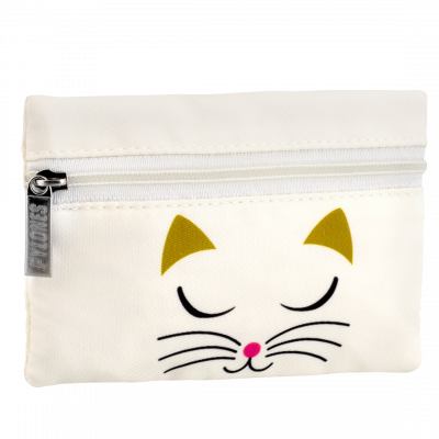 Porte-monnaie - Mini Purse White Cat