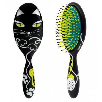 Petite brosse à cheveux - Ladypop Small Black Cat