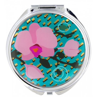 Miroir de poche - Lady Look Orchid Blue