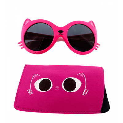 Lunettes de soleil pour enfant - Lunettes Cat Rose