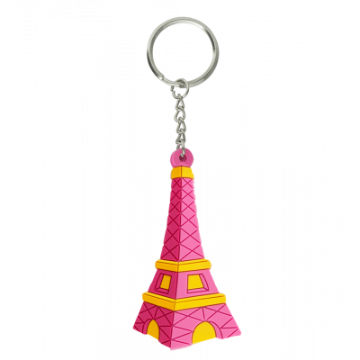 Schlüsselanhänger - Ani-keyri Eiffelturm Rosa