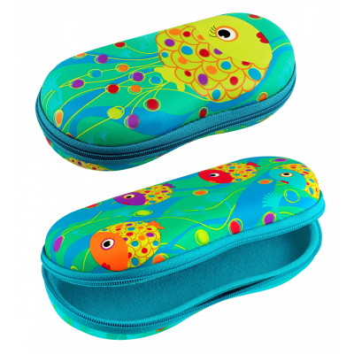 Festes Brillenetui - Voyage Fish