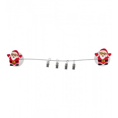 4 clips ventouse - Ani-clip Santa