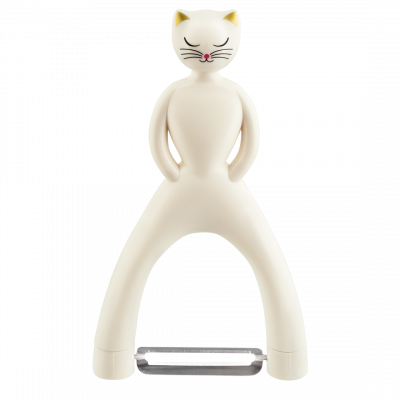 Epluche légumes - Chat'Pluch White Cat