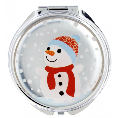 Miroir de poche - Lady Look Snowman