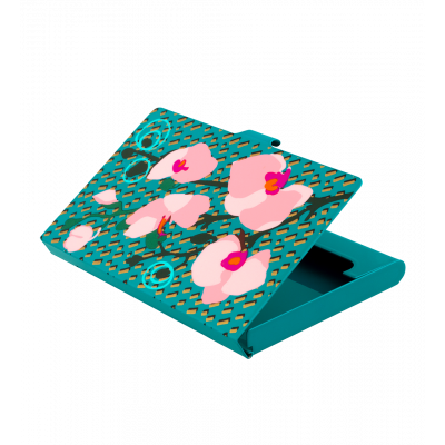 Porte cartes de visite - Busy Orchid Blue