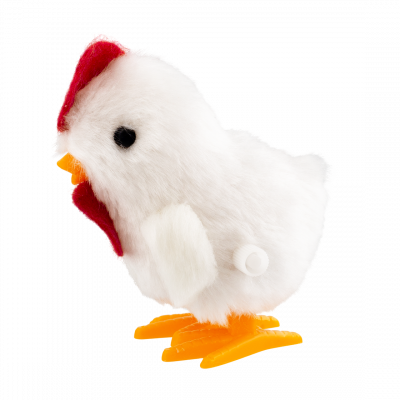 Automate mécanique sauteur - Easter Poule blanche
