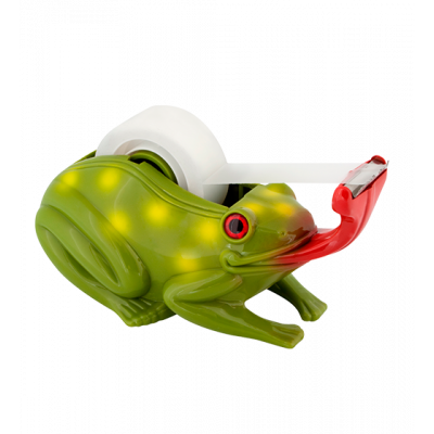 Klebebandabroller - Stick on Frosch