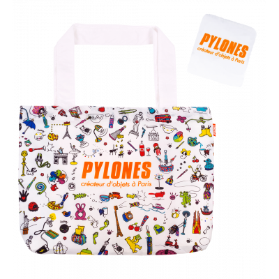 Borsa della spesa - Pylones Shopping Bianco