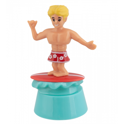 Flip flap solaire - 1-2-3 Soleil Surfeur Rouge