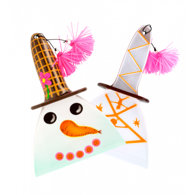 Raclette à glace - Ice Screen Snowman 1