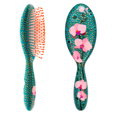 Grande brosse à cheveux - Ladypop Large Orchid Blue
