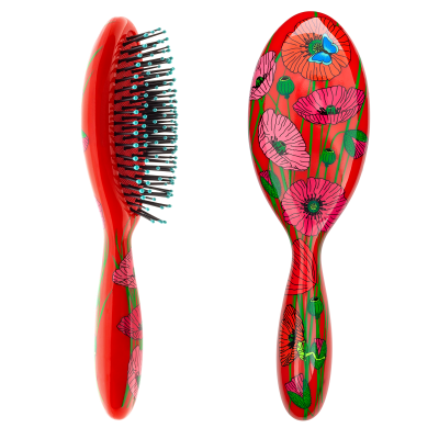 Grande brosse à cheveux - Ladypop Large Coquelicots