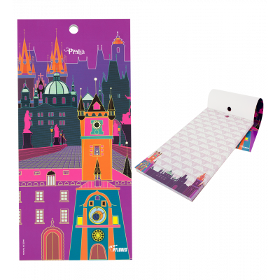 Bloc note magnétique - Carnet Formalist City Praha