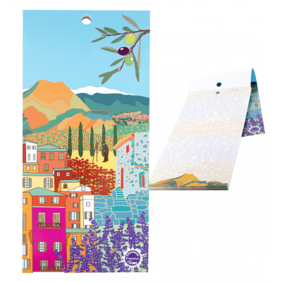 Bloc note magnétique - Carnet Formalist City Provence