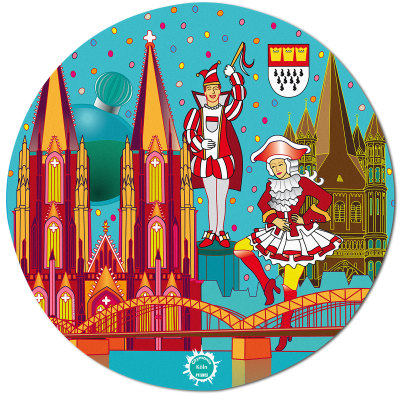 Tapis de souris - Tapiron Citymania Köln
