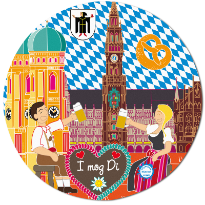 Tapis de souris - Tapiron Citymania München