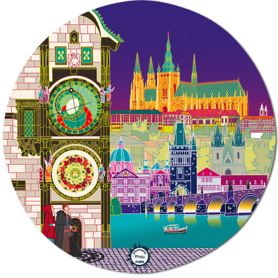 Tapis de souris - Tapiron Citymania Praha