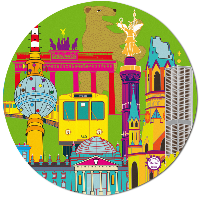 Tapis de souris - Tapiron Citymania Berlin