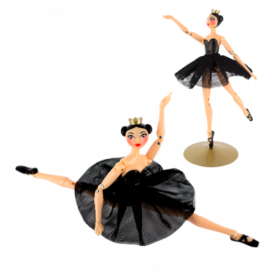 Poupée danseuse - Larabesque Noir