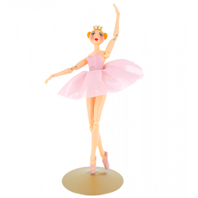 Poupée danseuse - Larabesque Rose