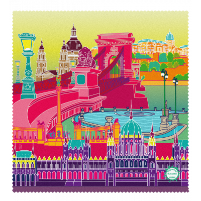 Tissu microfibre pour lunettes - Belle Vue City Budapest 2