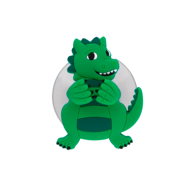 Zahnbürstenhalter - Ani-toothi Dragon Vert