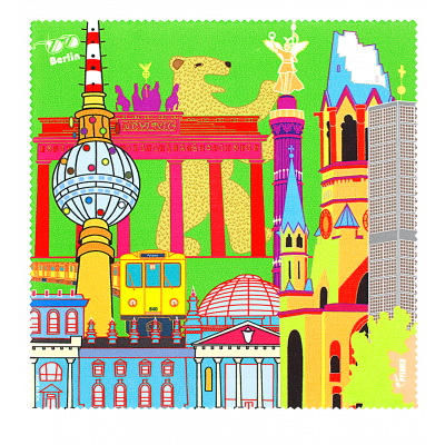 Tissu microfibre pour lunettes - Belle Vue City Berlin