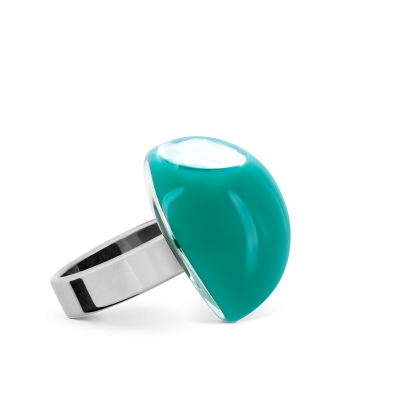 Glasring - Dome Mini Milk Türkis